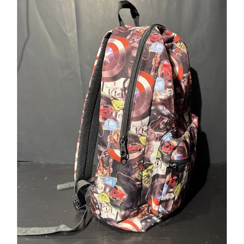 Marvel Comic Heroes Avengers Age Of Ultron 17 inch Backpack‎ Thor Iron Man